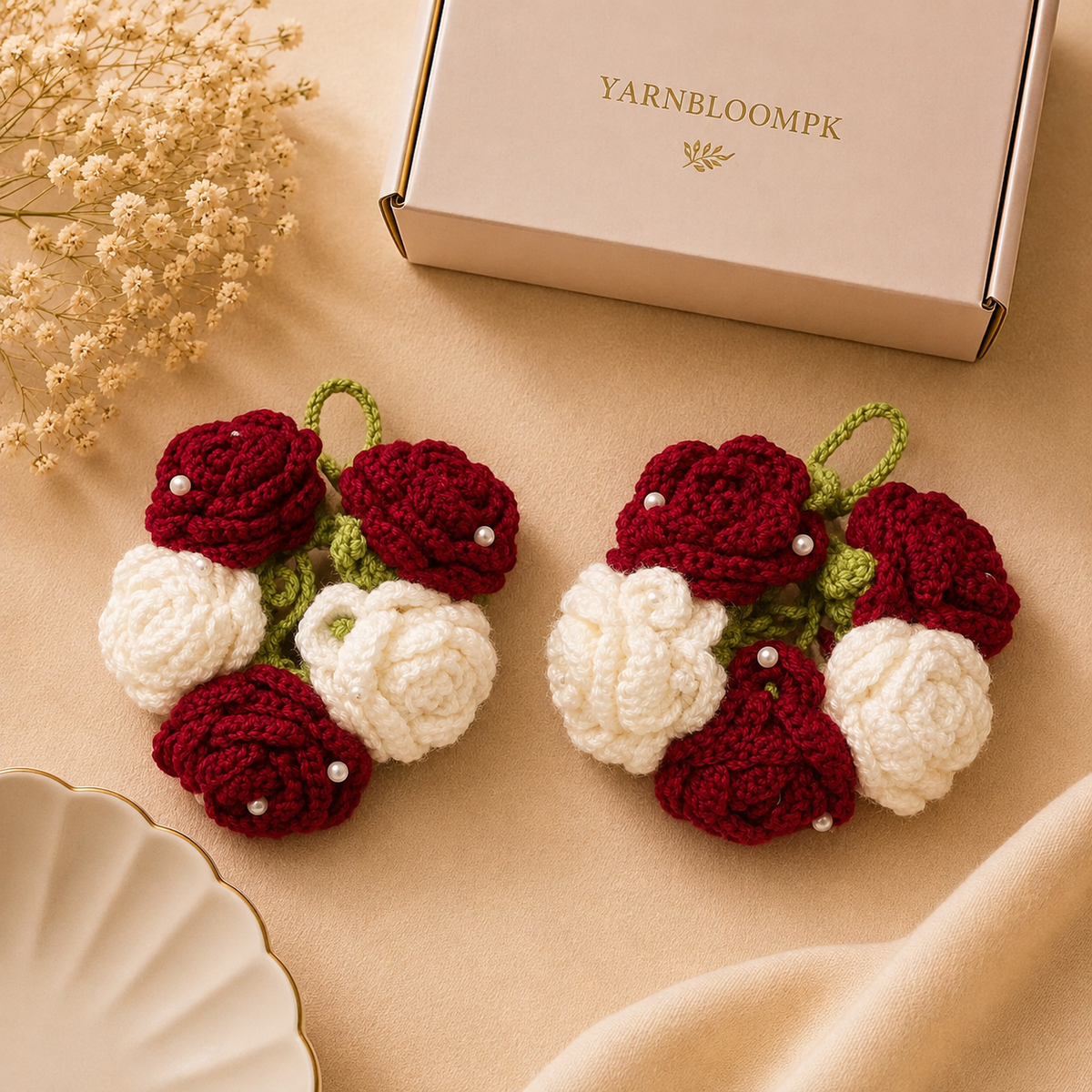 Flower Gajra (Pair)