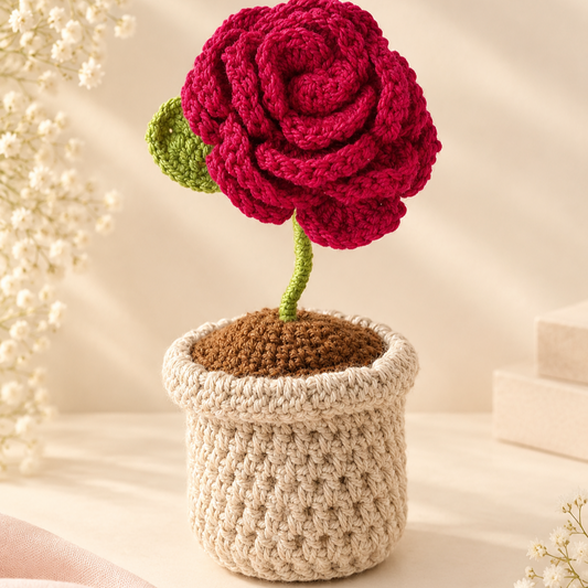 Rose Flowerpot